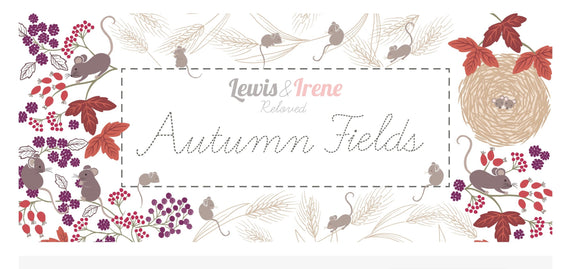 Autumn Fields by Lewis and Irene