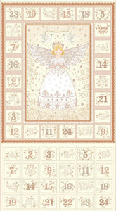 Christmas Angels by MakowerUk Q42-Q Angel Advent Calendar on Cream