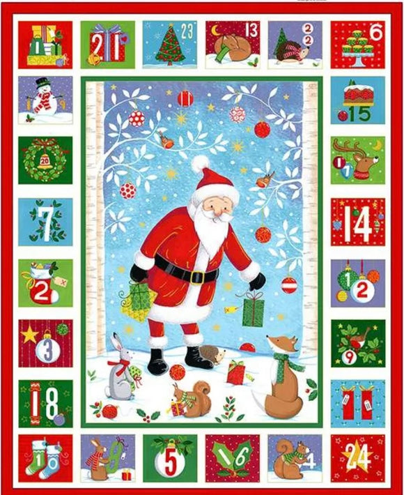2486-1 Merry Christmas Advent Calendar by MakowerUk