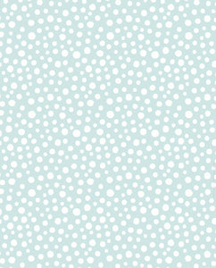 Snow Days Flannel by Lewis and Irene F38.1 Snowfall on ice blue