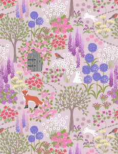 The Secret Garden by Lewis and Irene A704.3 The secret garden on muted lilac