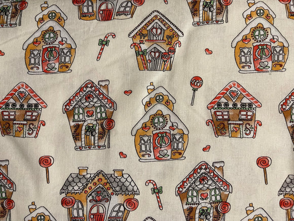 Gingerbread houses by Debbie Shore sewing 9896-01