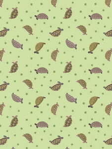 SALE Small Things Pets” Tortoises on Light Green Background