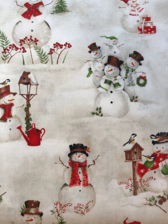 Christmas Snowman Family” by Blank Quilting B-1044