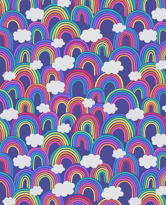 “Over the Rainbow” by Lewis and Irene A441.3 All over the Rainbow on Blue
