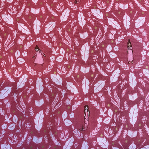 SALE🌟 Girls are Much to Clever MD7940-Rose by Michael Miller Fabrics